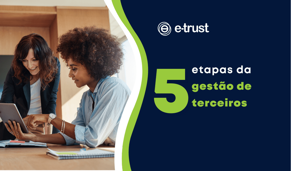 "5 etapas da gestão de terceiros"