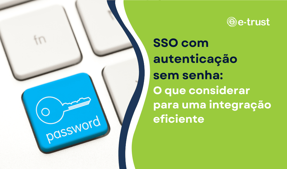 SSO com autenticação sem senha